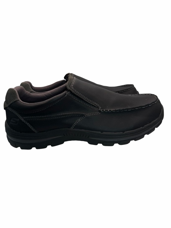 Skechers Black Slip-On Casual Loafers for Men main image 4